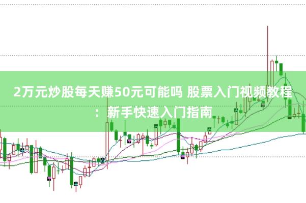 2万元炒股每天赚50元可能吗 股票入门视频教程：新手快速入门指南
