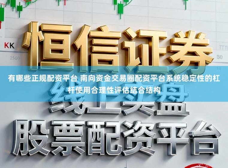 有哪些正规配资平台 南向资金交易圈配资平台系统稳定性的杠杆使用合理性评估结合结构