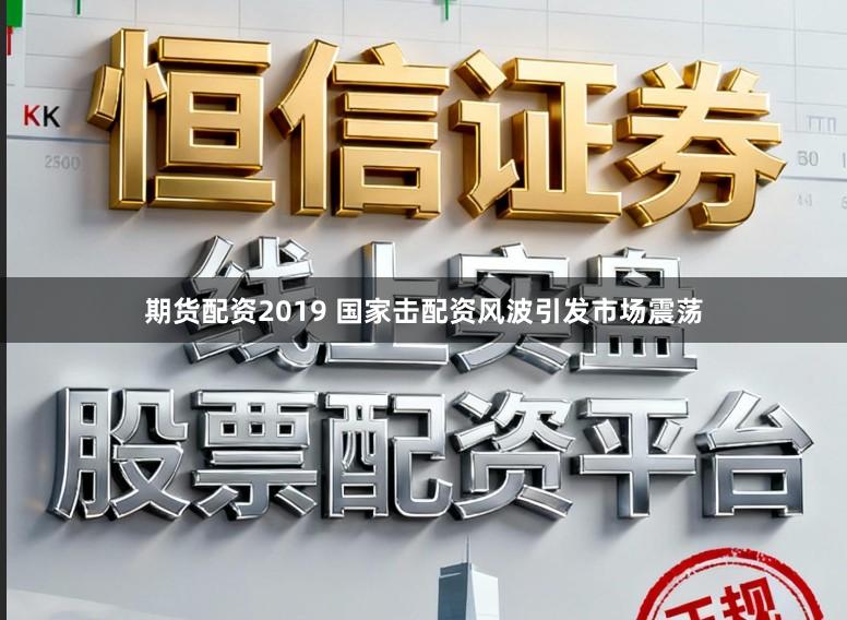 期货配资2019 国家击配资风波引发市场震荡